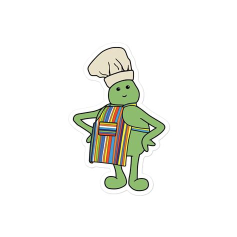 Classic Tiny Chef Sticker – The Tiny Chef Show Shop