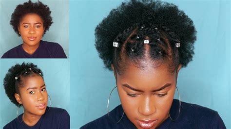 Trendy Two Strand Twist Style on Short 4c Natural Hair!!!|Mona B. - YouTube