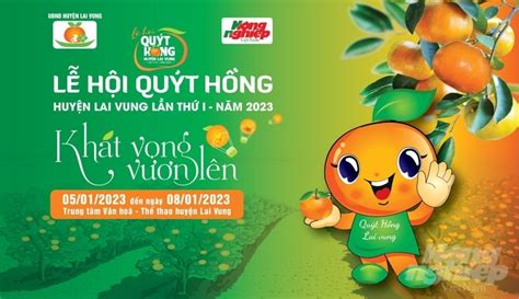 Toàn cảnh lễ hội quýt hồng Lai Vung lần thứ I, từ ngày 5-8/1/2023 | HomeVN