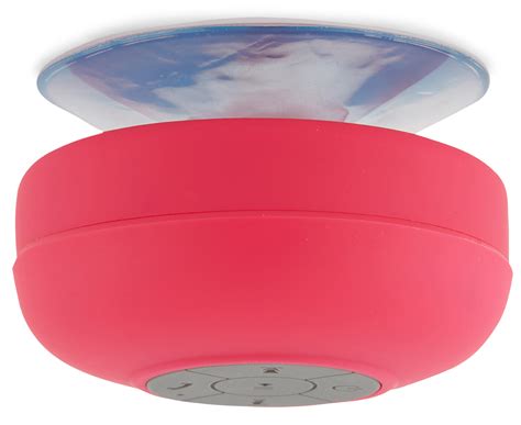 Carter Bluetooth Bathroom Water-resistant Speaker w/ Mic - Pink | Catch.co.nz