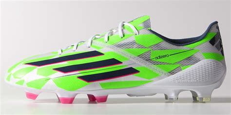 White / Green Adidas F50 Adizero 14-15 Boot Released - Footy Headlines