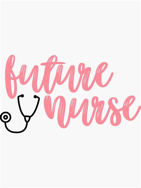 Future Nurse Sticker Sticker by allieweek | Future nurse, Nurse quotes inspirational, Nurse ...