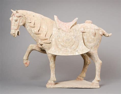 Tang Dynasty Pottery Horse - Asian - Antiquities