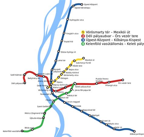 Budapest Metro — Map, Lines, Route, Hours, Tickets