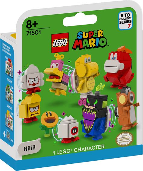 I created a LEGO Mario character pack series 7 set, with friends and ...