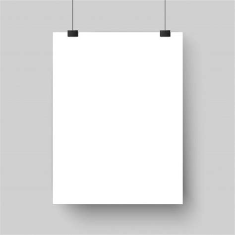 Blank white poster template. affiche, pa... | Premium Vector #Freepik #vector #frame #poster # ...