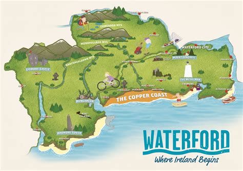 county waterford map - Márla Communications