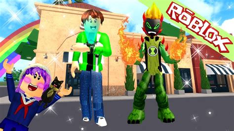 Roblox ben 10 เมื่อเบ็นเท็น กลายร่างเป็นเอเลี่ยนสุดแจ่ม - YouTube