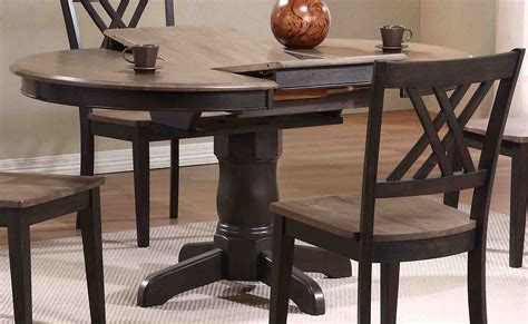 Round Dining Tables with Leaf - Foter