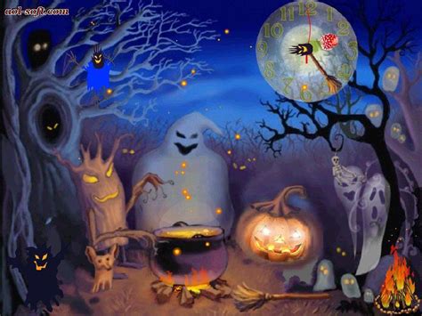 Cartoon Halloween Wallpapers - Top Free Cartoon Halloween Backgrounds - WallpaperAccess