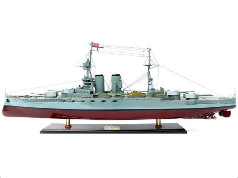 HMS Warspite Warship Model | Wooden Battleship Model