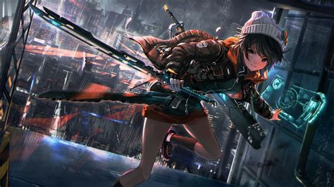 Futuristic Anime Wallpapers - 4k, HD Futuristic Anime Backgrounds on WallpaperBat