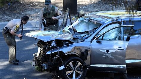 Tiger Woods: Tiger Woods crash: The interior of the vehicle saved his life | Marca