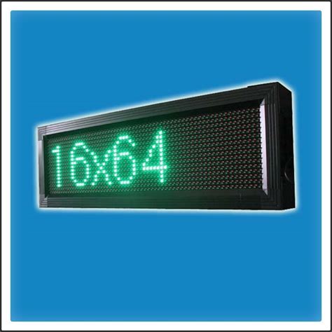 P10 160mm Height Outdoor Programmable LED Message Display Board , led ...