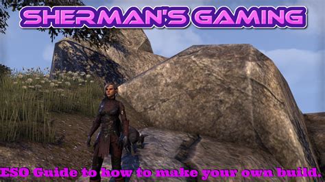 ESO Guide to how make your own build. - YouTube