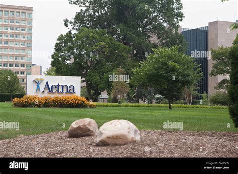 Aetna Headquarters is pictured in Hartford, Connecticut, Saturday ...