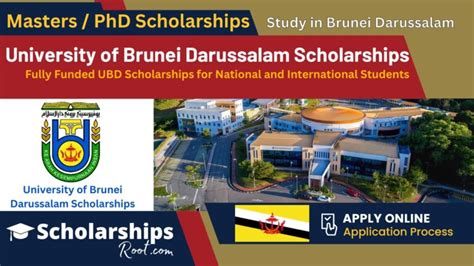 University of Brunei Darussalam Scholarships 2024 | UBD Scholarships ...