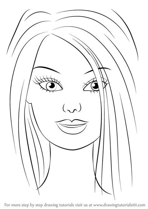 Barbie Sketch Pictures at PaintingValley.com | Explore collection of Barbie Sketch Pictures