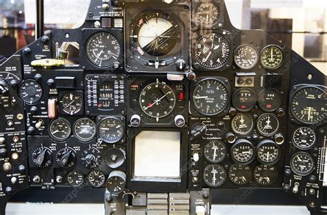 SR-71 Blackbird control panel. - Stock Image - C029/1815 - Science ...