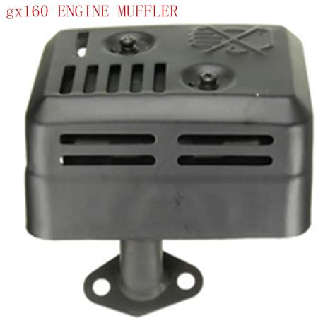 gx160 MUFFLER FOR Gasoline engine parts,EXHAUST MUFFLER WITH HEAT ...