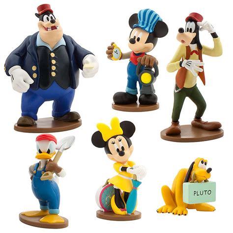 Disney Mickey Mouse Mickey Mouse Clubhouse Train Exclusive Figurine ...