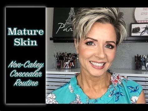 Non-Cakey Concealer Tutorial for Mature Skin - YouTube | Concealer tutorials, Under eye makeup ...
