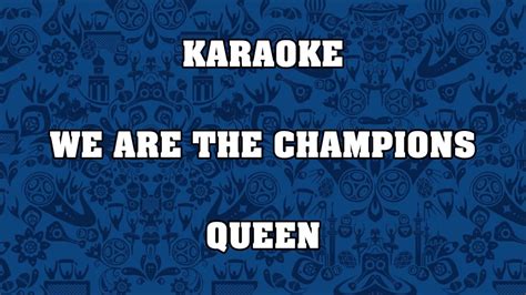 We are the champions - Queen - KARAOKE - YouTube