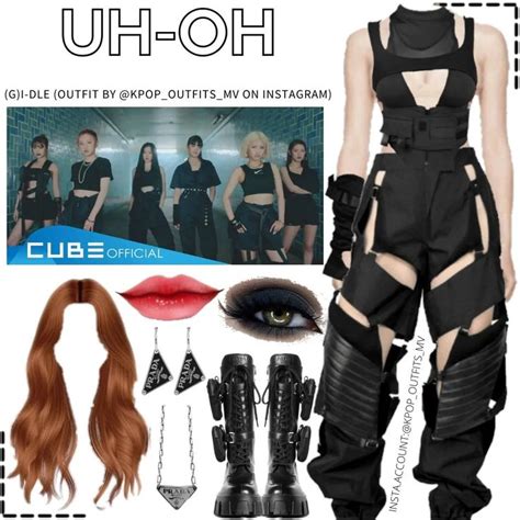 (G)I-DLE - UH-OH MV INSPIRED OUTFIT 4 (@KPOP_OUTFITS_MV ON INSTAGRAM) | Kpop outfits ...