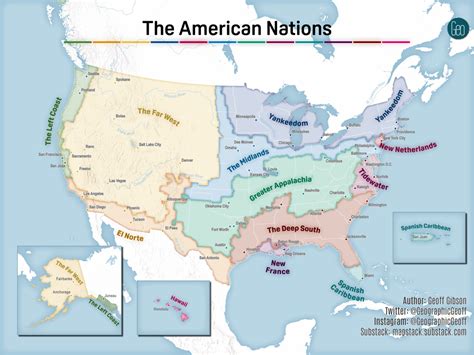 The American Nations of the USA : MapPorn