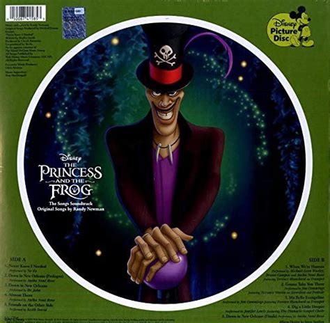 SOUNDTRACK - DISNEY | The Princess and the Frog: The Songs (Picture Disc Vinyl) - LP