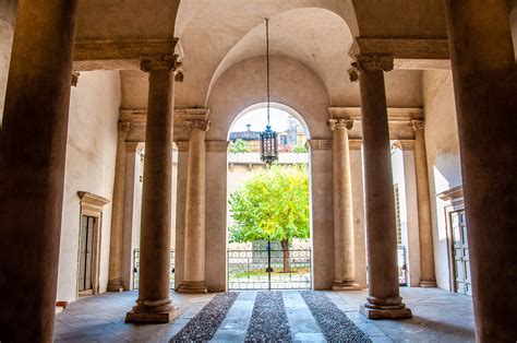 The entrance of the Palladio Museum - Vicenza, Italy - www.rossiwrites.com - Rossi Writes