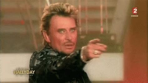 Johnny Hallyday GIF - JohnnyHallyday - Discover & Share GIFs | Johnny, Cool gifs, Gif