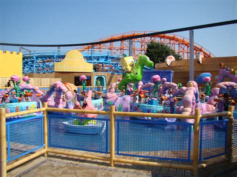 Spongebob's Splash Bash Nickelodeon Land Blackpool Pleasure Beach