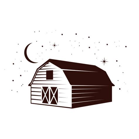 Old Barn Night Illustrations, Royalty-Free Vector Graphics & Clip Art ...