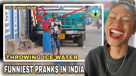 India Top 10 Funniest Pranks | Reaction - YouTube