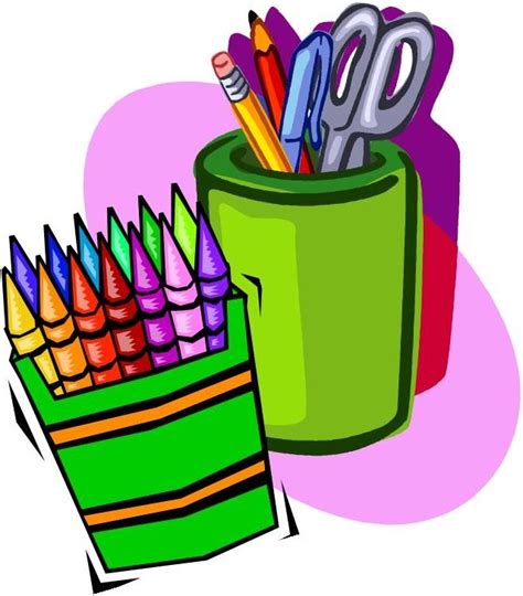 Clip Art School Supplies - ClipArt Best