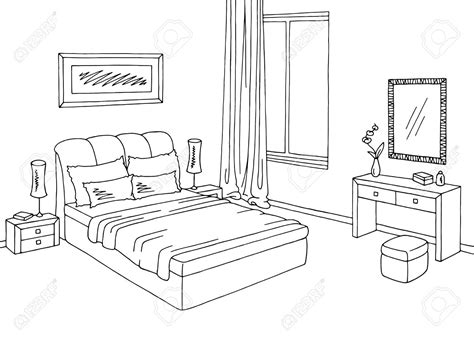 bedroom black and white clipart 10 free Cliparts | Download images on Clipground 2024