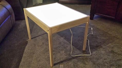 DIY Light Table - IKEA Hack | Veten hobby