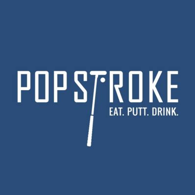 PopStroke menu in Fort Myers, Florida, USA