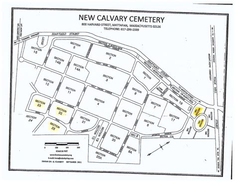 New Calvary Cemetery – Sections available for grave purchases | Boston ...