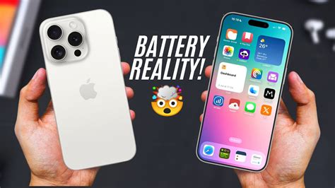 iPhone 15 Pro Max - BATTERY LIFE REALITY 🔥🔥 - YouTube