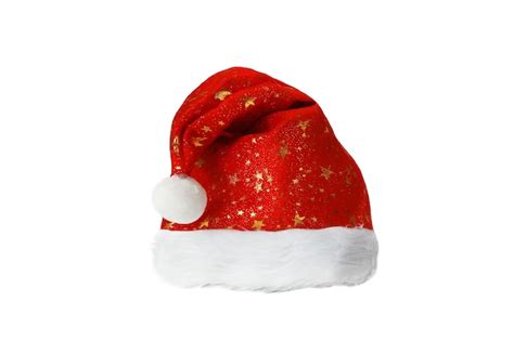 Premium Photo | Santa claus hat isolated on white