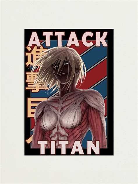 "Annie Leonhart Titan Form The Female Titan Attack on Titan Shingeki no Kyojin Design ...