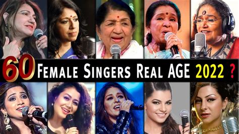 60 Bollywood Singers Female Real AGE in 2022. All Famous New & Old ...