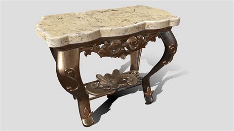 Ornate Table - Download Free 3D model by satto3 (@sungminbyun) [107cd01] - Sketchfab
