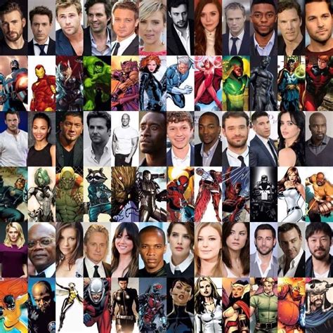 Actores en el Universo Cinematográfico de #Marvel | Marvel ...