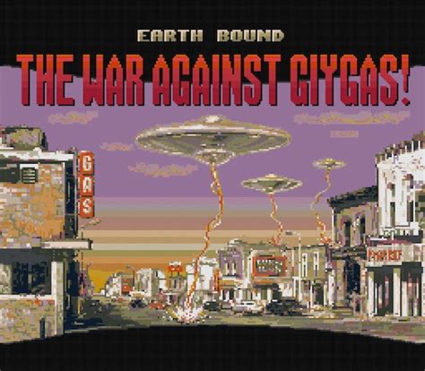 Earthbound/mother 2 B-movie Poster Cross Stitch Pattern | Etsy