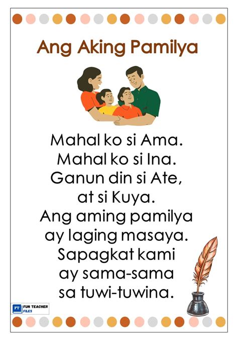 Filipino Reading Passages: Mga Tulang Pambata - Fun Teacher Files