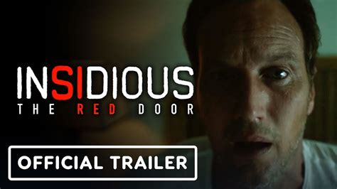 Insidious: The Red Door - Exclusive Official Trailer (2023) Patrick ...