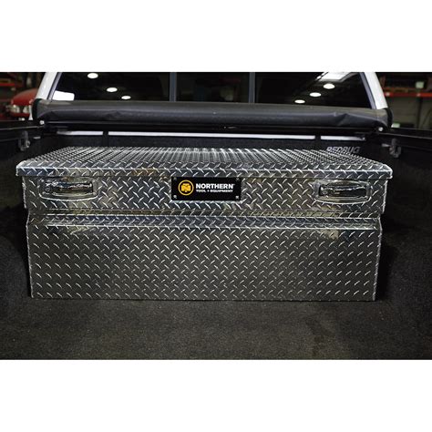 Northern Tool 60in. Locking Chest Truck Box-Diamond Plate Aluminum,Wide-Style | eBay